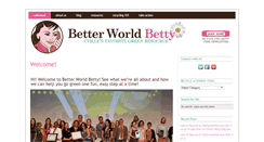Desktop Screenshot of betterworldbetty.org